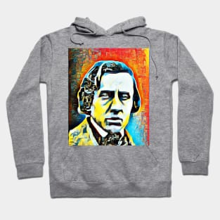 Frédéric Chopin Abstract Portrait | Frédéric Chopin Artwork 2 Hoodie